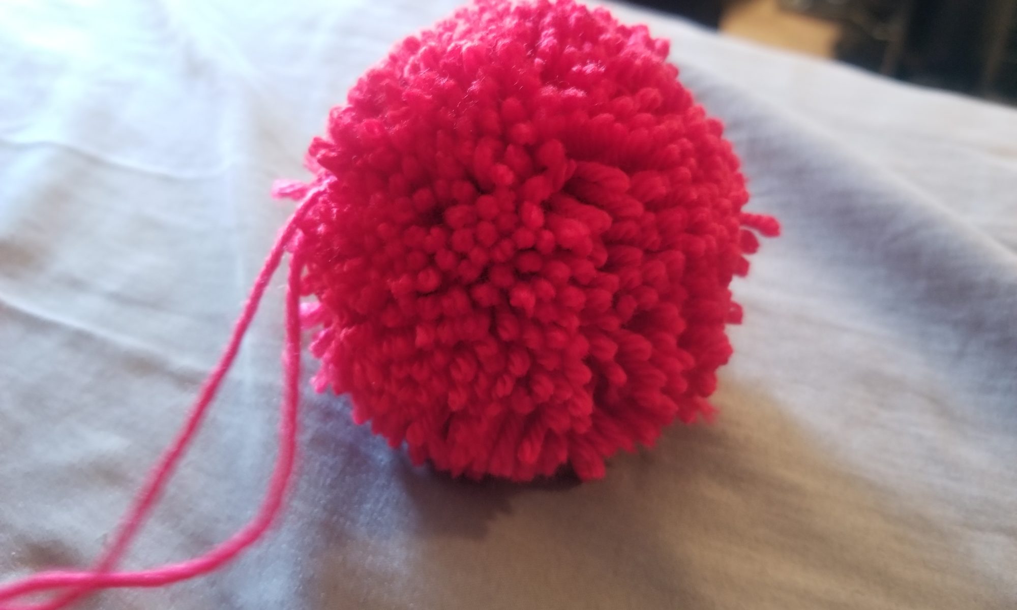 yarn pom pom