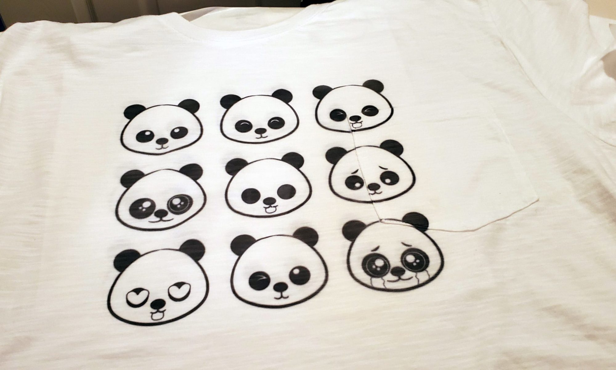 infusible ink design on tshirt