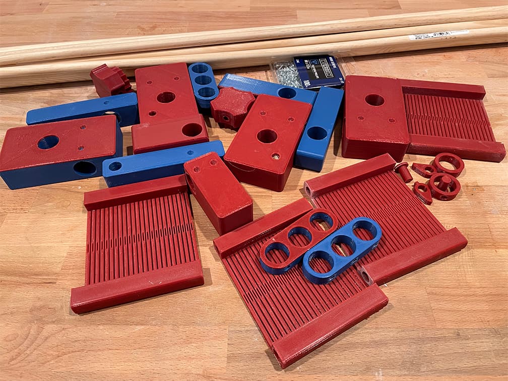 3d printed rigid heddle loom parts